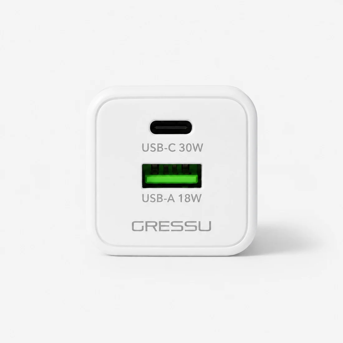 Gressu 30W GaN dual-port charger